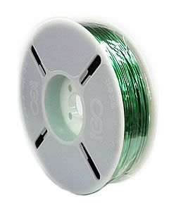 ペット・タイ メタリックグリーン色 4mm×750m リール巻 10巻(１カートン)