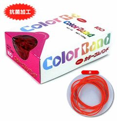 輪ゴム ＃16 赤色 100g １箱