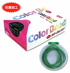 輪ゴム ＃16 ミドリ色 100g １箱