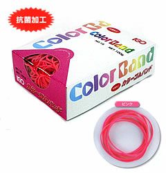 輪ゴム ＃16 ピンク色 100g １箱