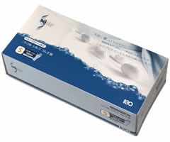 ニトリルシルクゴム手袋　パウダー無ブルーカラー　サイズＳ　１００枚入り３０箱 (１カートン)