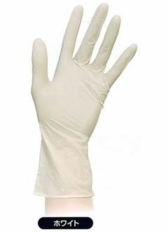 ニトリルシルクゴム手袋サイズMパウダー無ホワイトカラー１００枚入り３０箱 (１カートン)